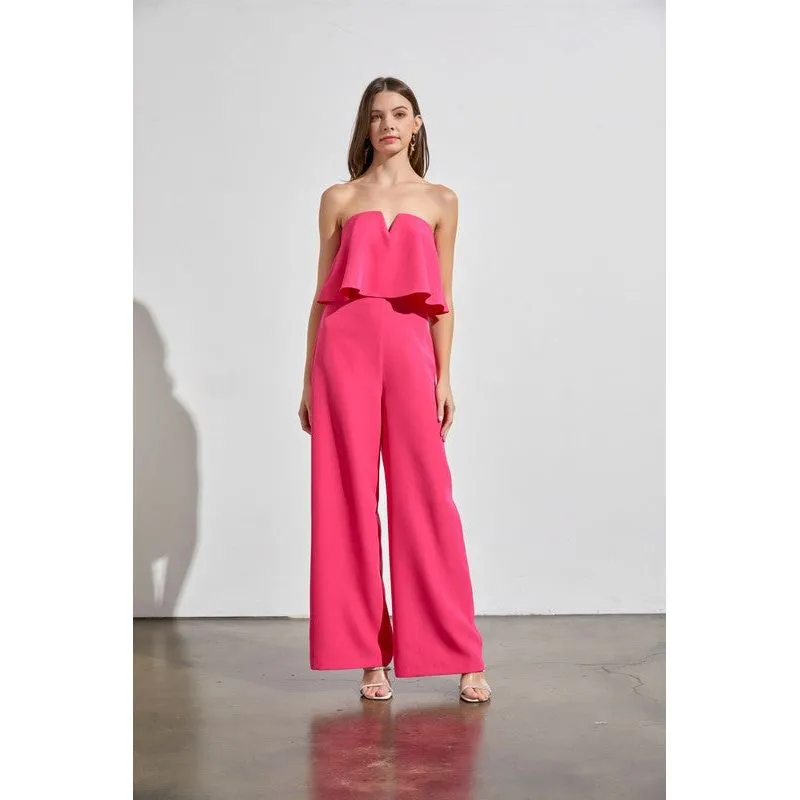 DO   BE COLLECTION Sleeveless Wide-leg Jumpsuit