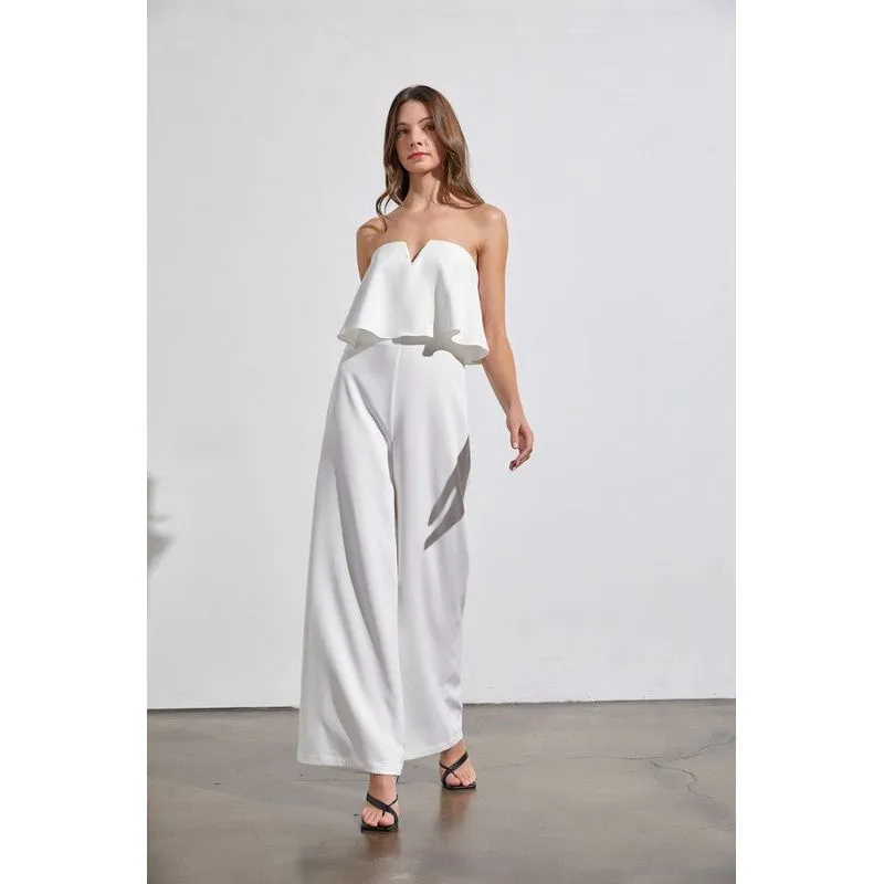 DO   BE COLLECTION Sleeveless Wide-leg Jumpsuit