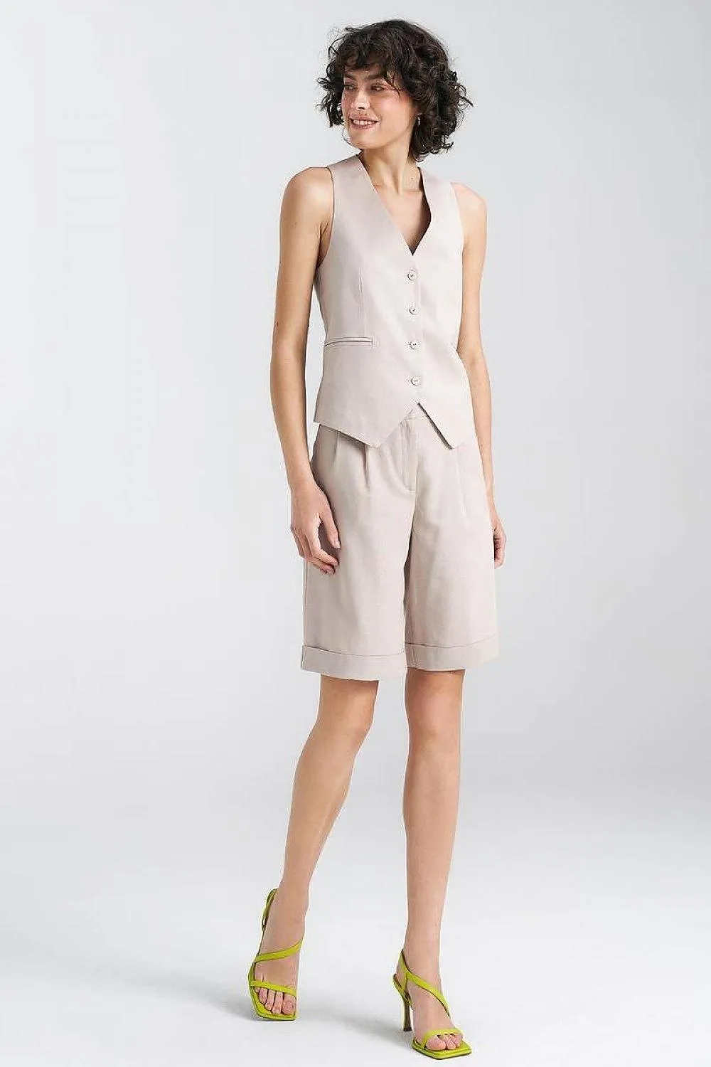 Elegant Linen Vest