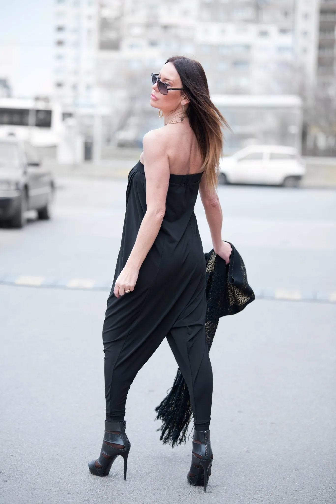 ELIF Off Shoulder Jumpsuit