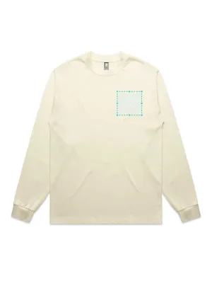 Embroidered AS Colour Heavy Long Sleeve Tee