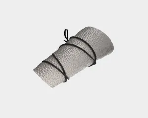 Empire Silver Leather Wrap Cuff - The Soho