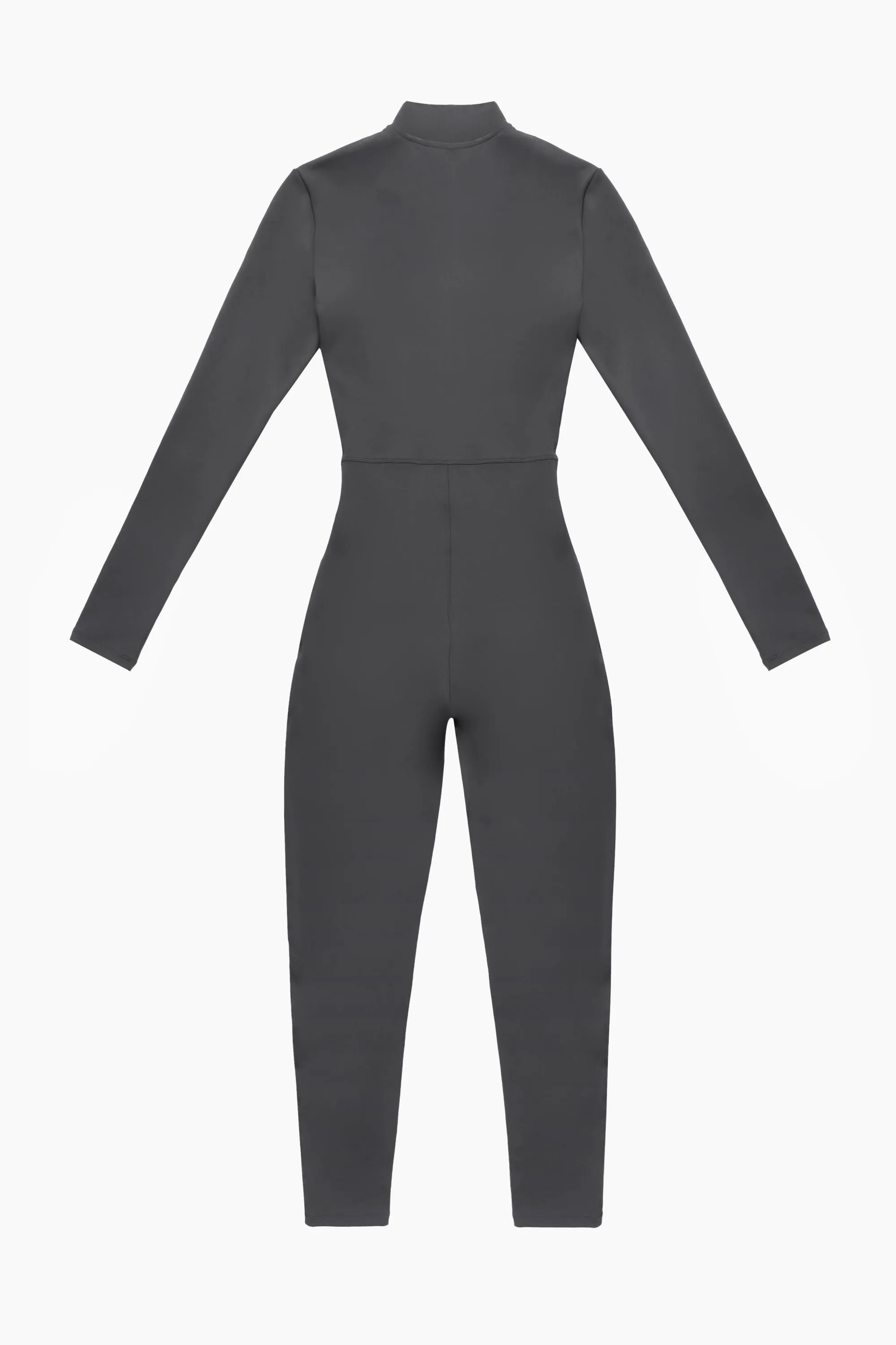 Fleece-Lined Half-Zip Active Jumpsuit