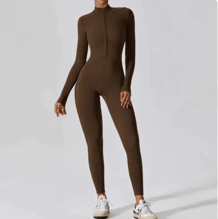 Flex Fit Zip Jumpsuit