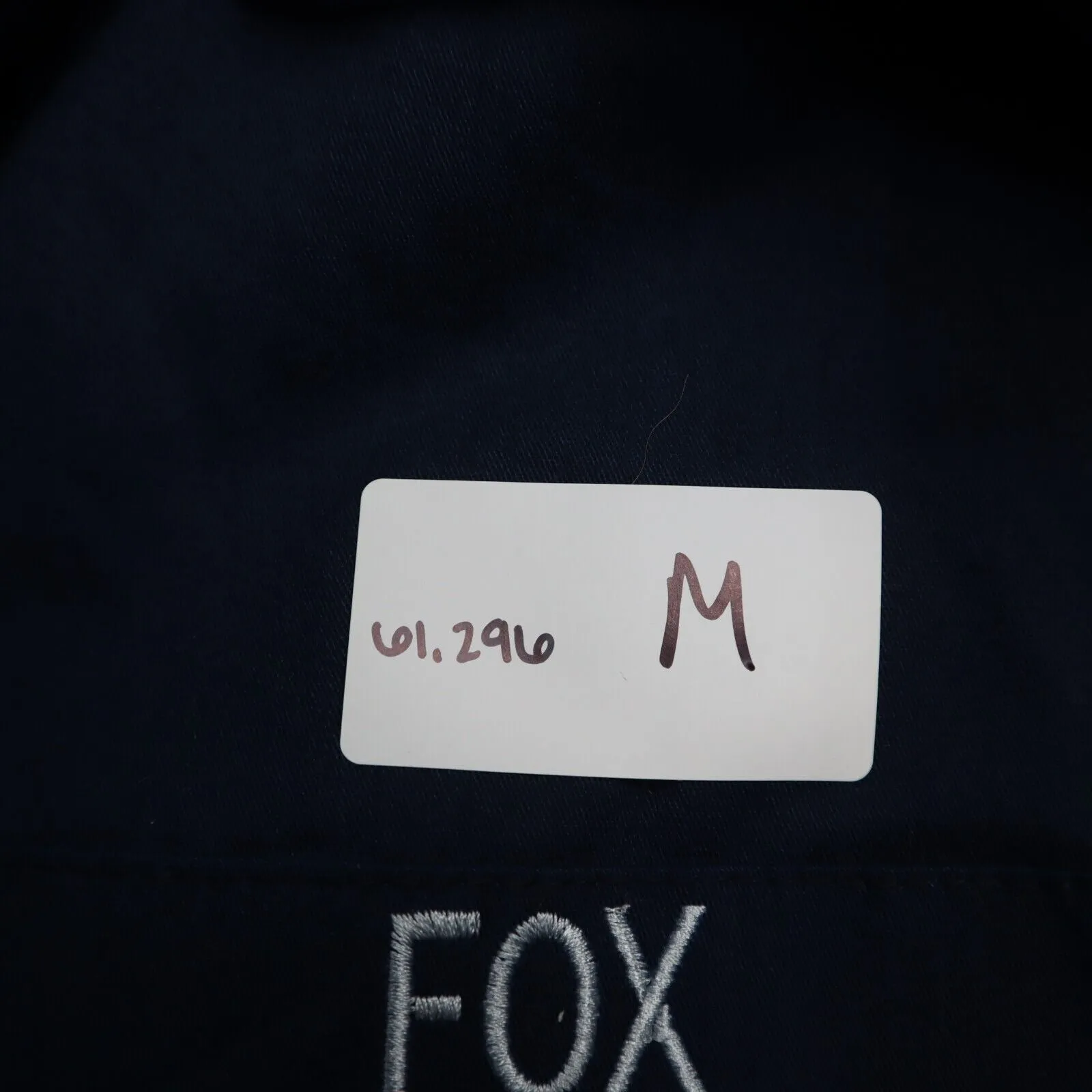 Fox Mens Insulated Coverall Jumpsuit Logo Blue Size 40 Large