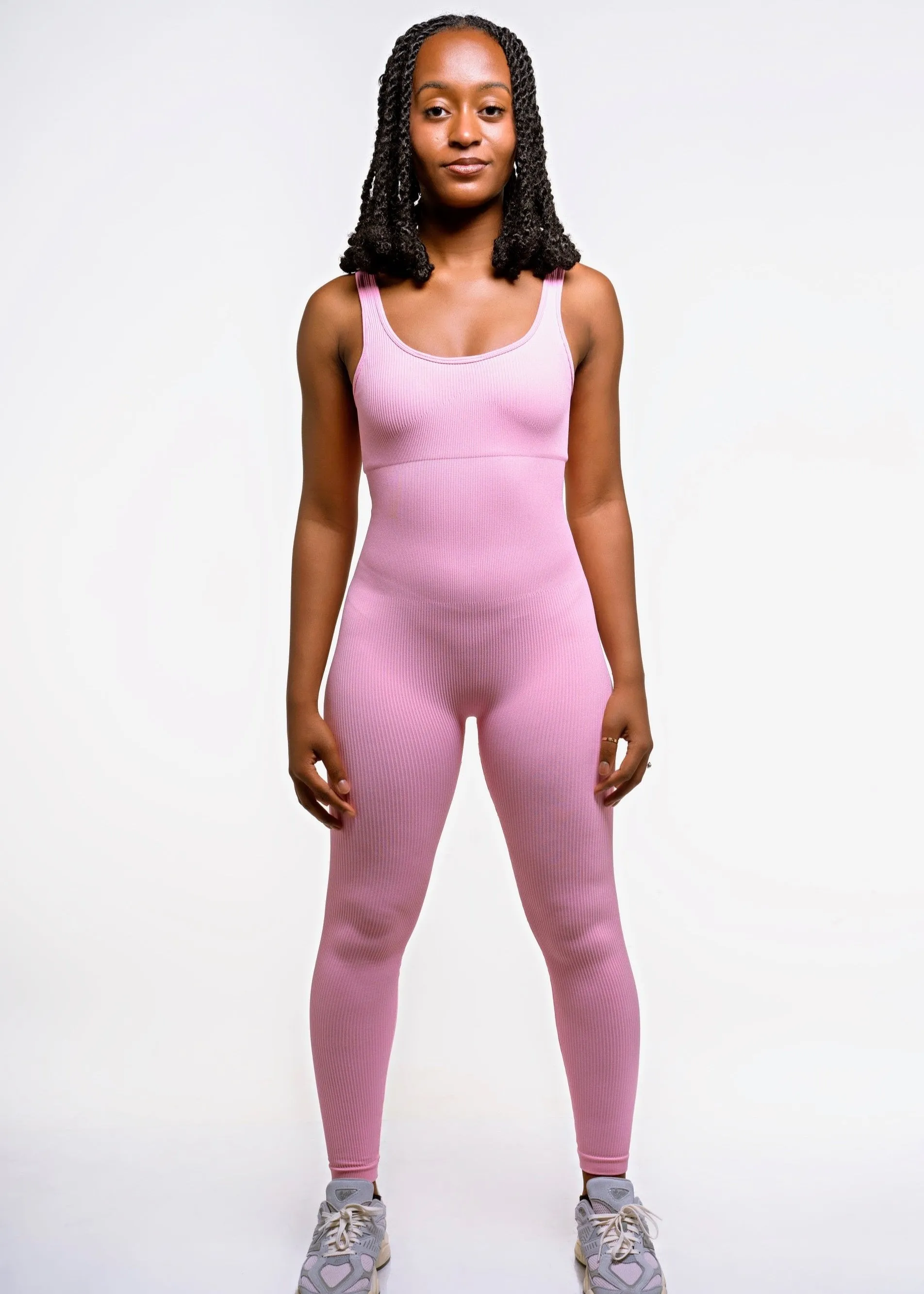 GF Snatched Women Jumpsuit- Pink