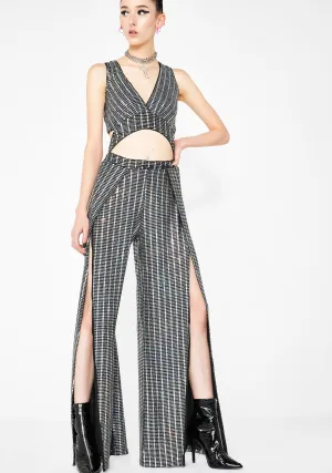 Glamorama Metallic Jumpsuit