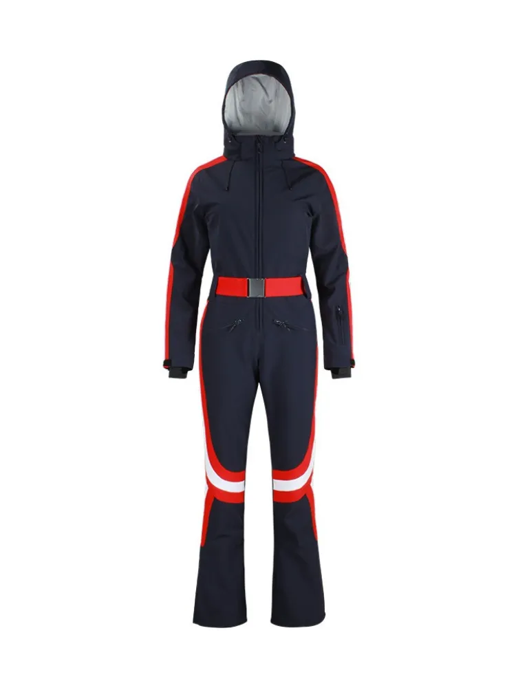 Gsou Snow Coveralls Slim Ski Jumpsuit - US Only