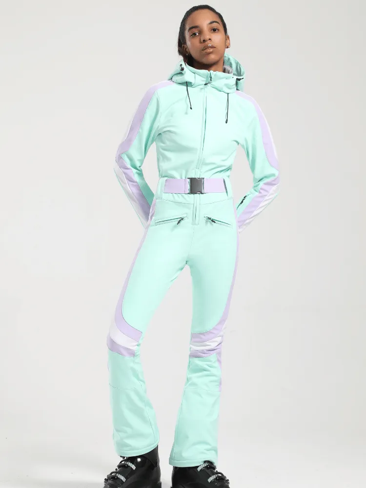 Gsou Snow Coveralls Slim Ski Jumpsuit - US Only