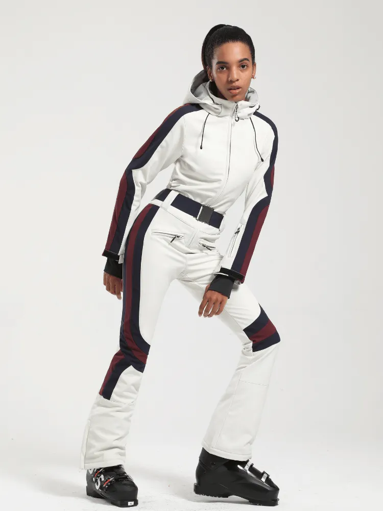 Gsou Snow Coveralls Slim Ski Jumpsuit - US Only