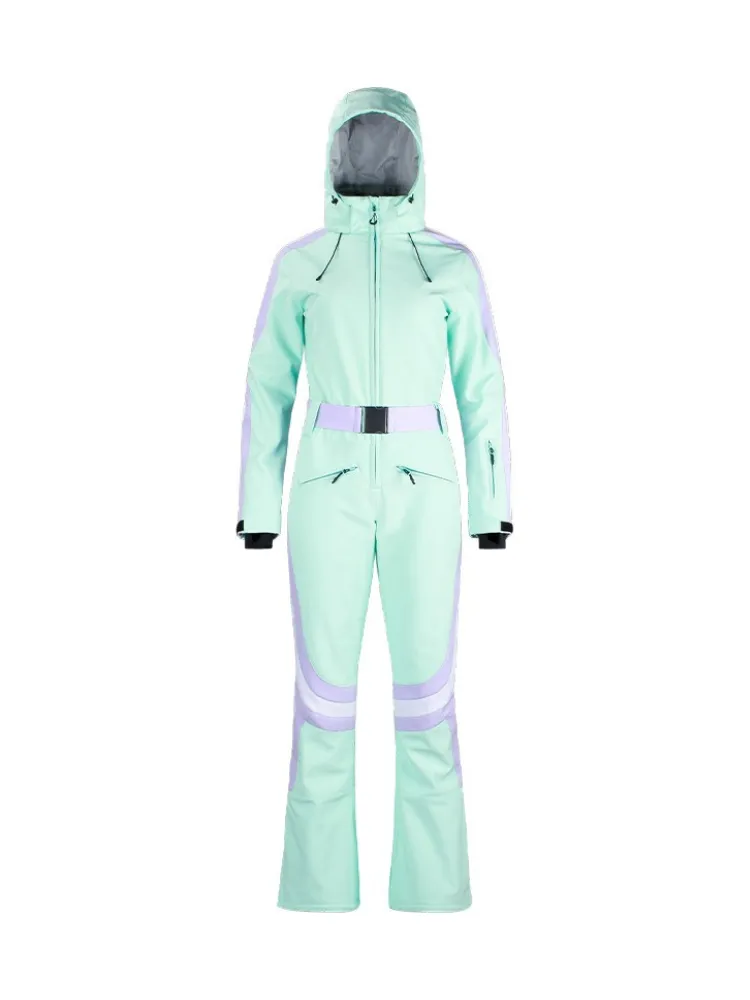 Gsou Snow Coveralls Slim Ski Jumpsuit - US Only