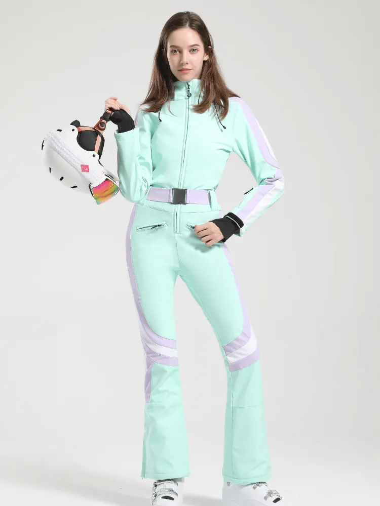 Gsou Snow Coveralls Slim Ski Jumpsuit - US Only