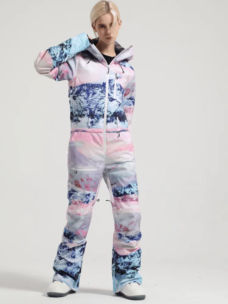 Gsou Snow Storm Snowboard One Piece - Women's