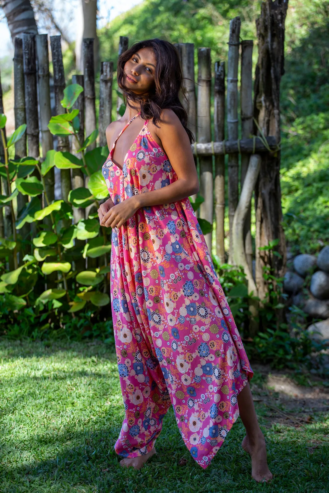 Gypsy Jumpsuit in Premium Okinawa Coral