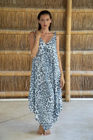 Gypsy Jumpsuit in Premium Roatan Grey Leopard