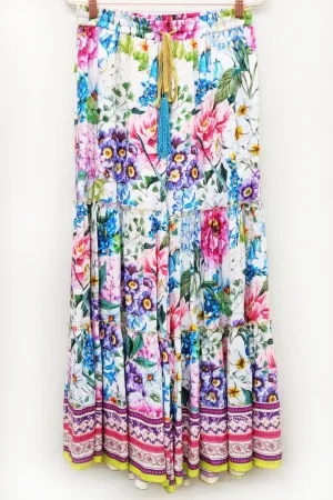 Ibiza Floral Palazzo Pants  by Aratta