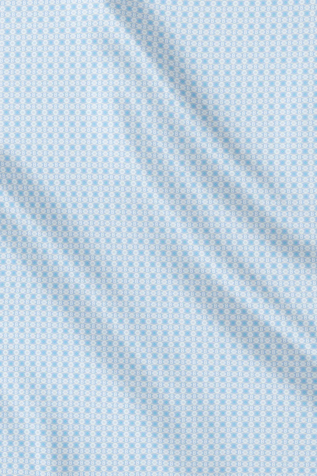 Ikat Voile Square - Cashmere Blue