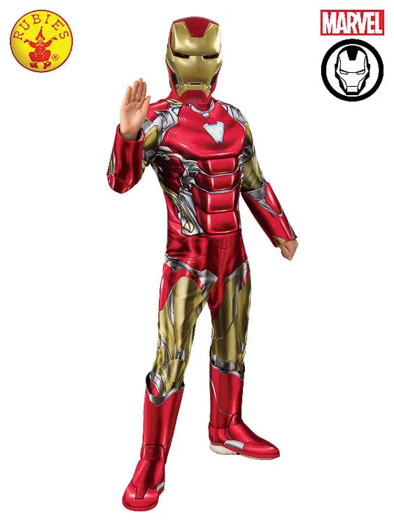 IRON MAN DELUXE COSTUME, CHILD