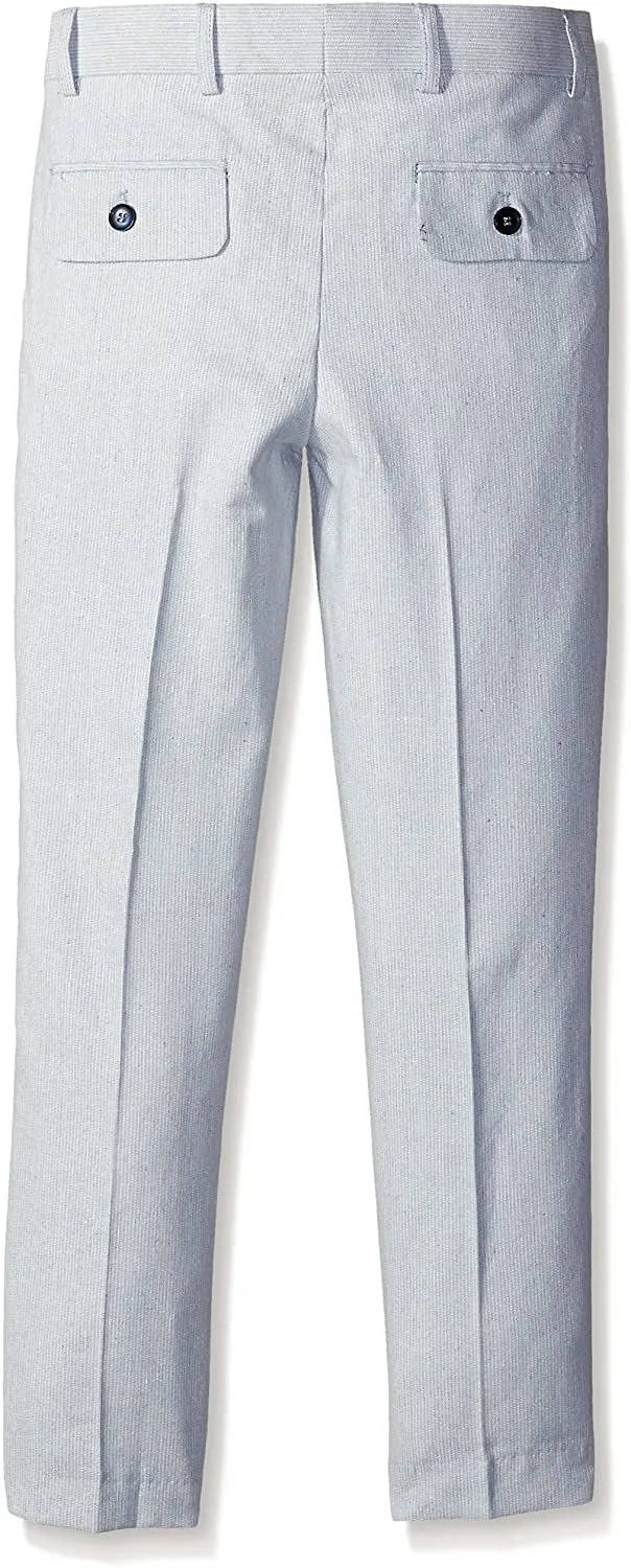 Isaac Mizrahi Boys' Chambray Linen Pants - CLEARANCE - FINAL SALE