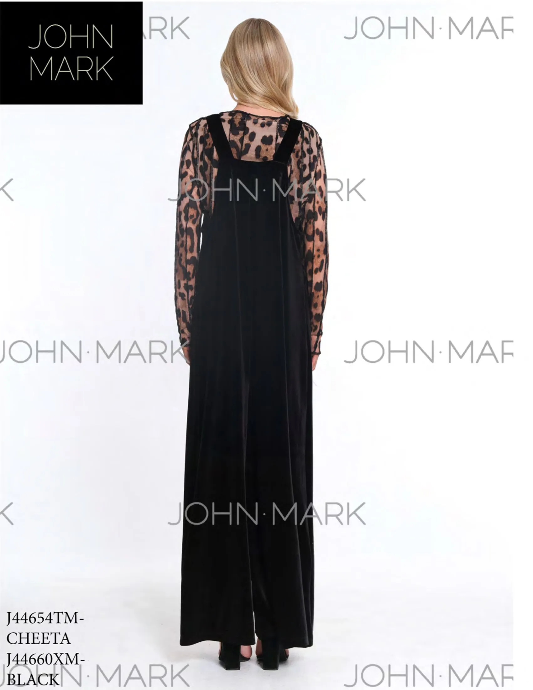 John Mark Velvet Jumpsuit