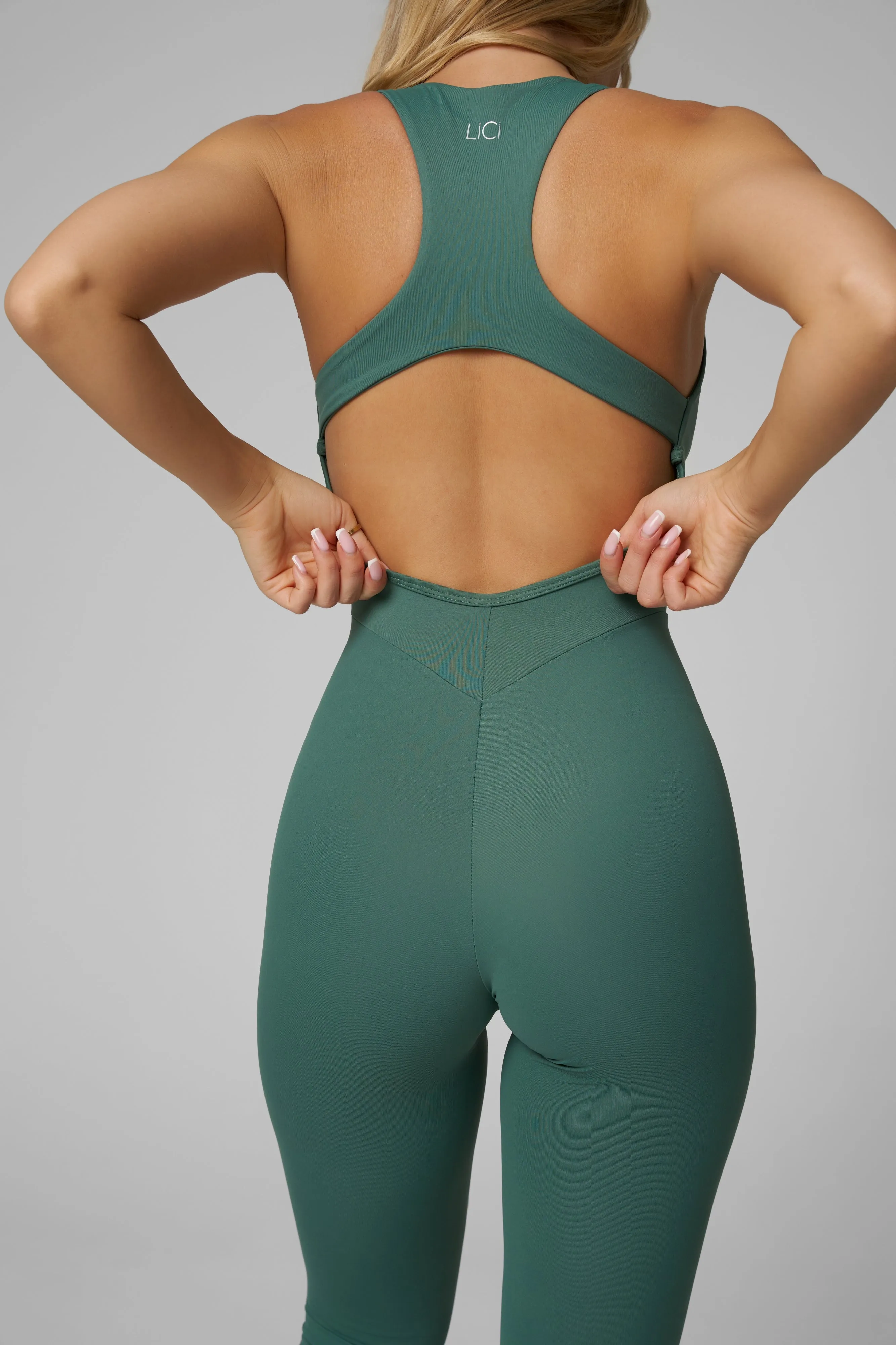 Juniper Racer Back Legging Jumpsuit