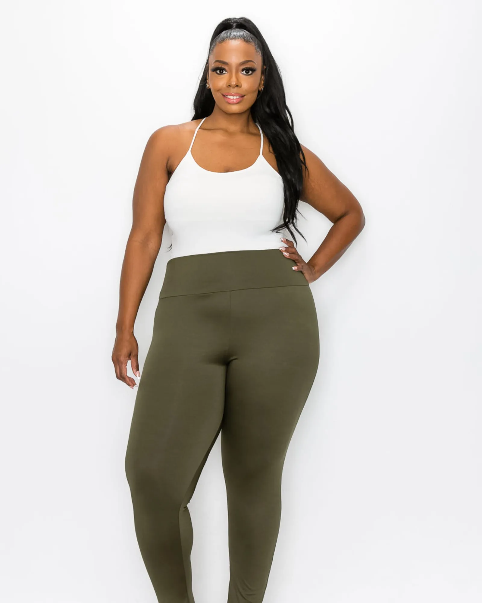 Kelly Everyday Yoga Leggings | Olive