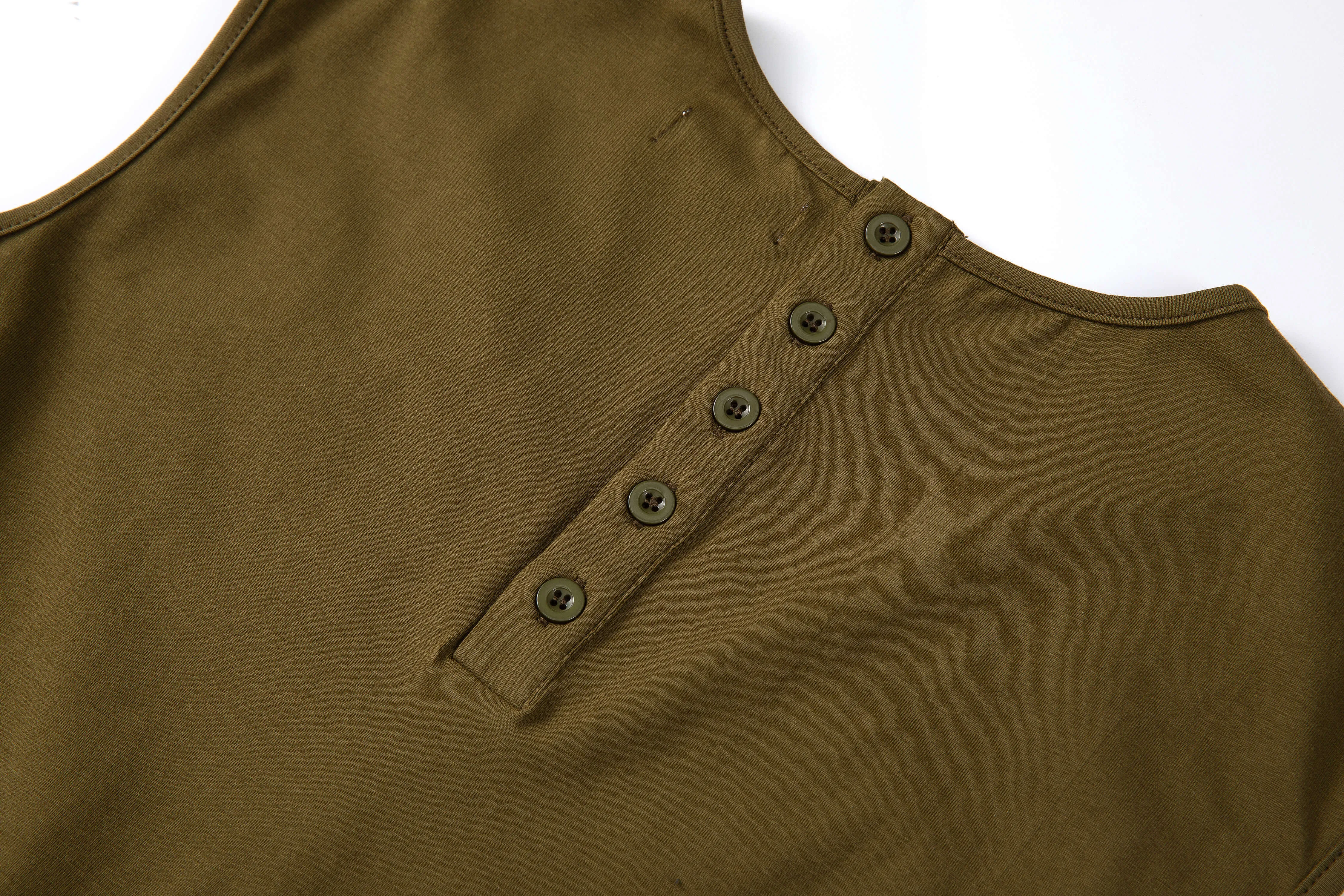 Kerry Khaki Breastfeeding Jumpsuit