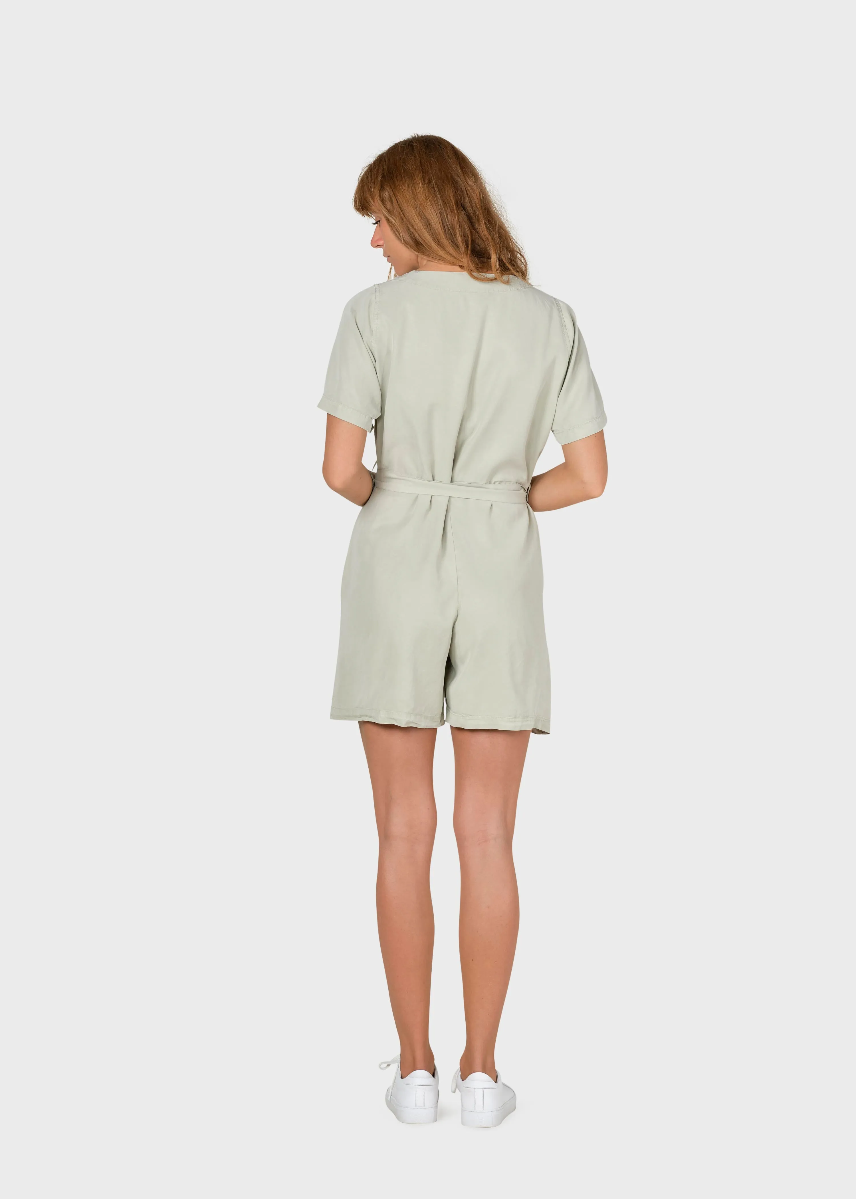 Klitmøller Marna short jumpsuit Sage