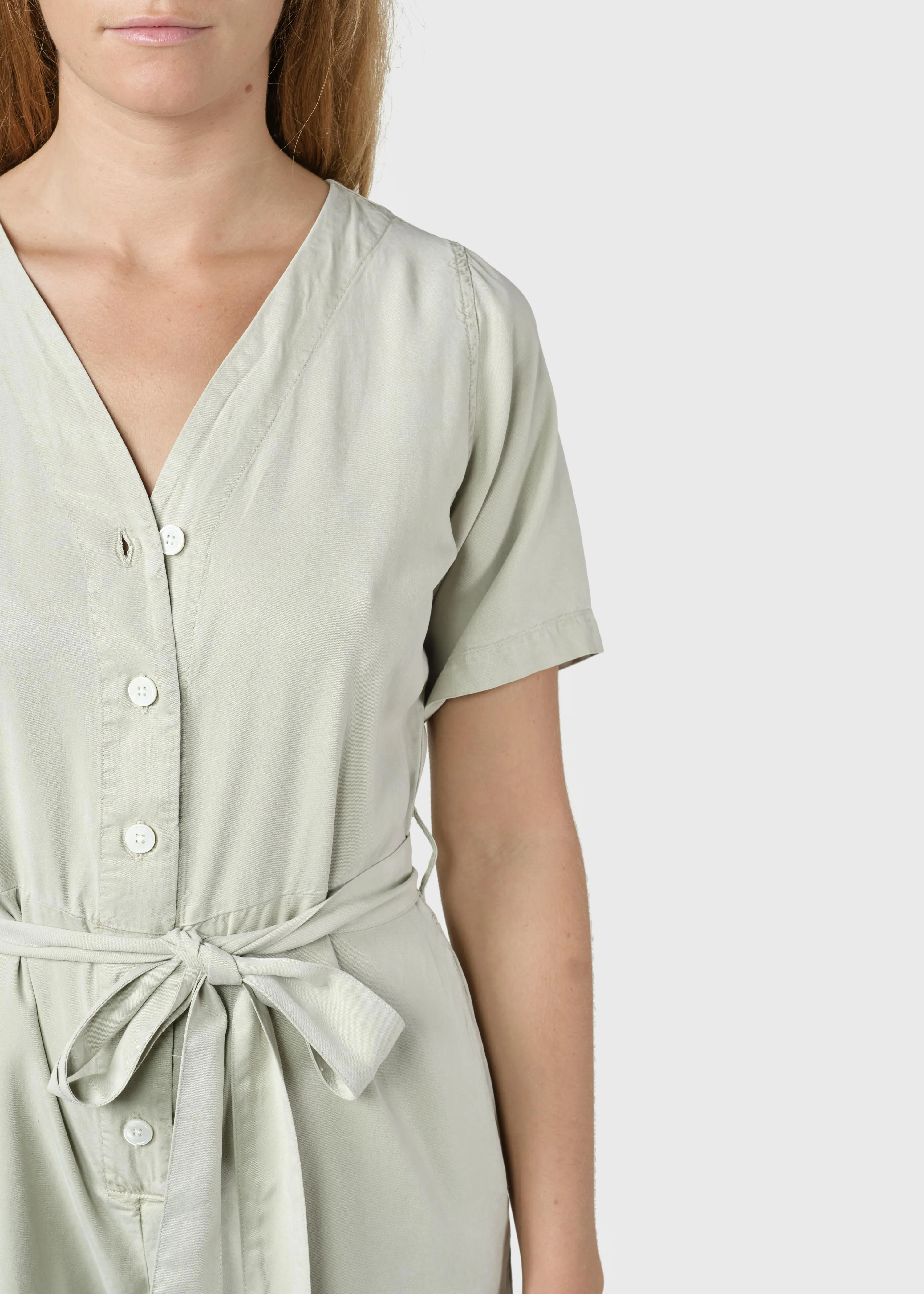 Klitmøller Marna short jumpsuit Sage