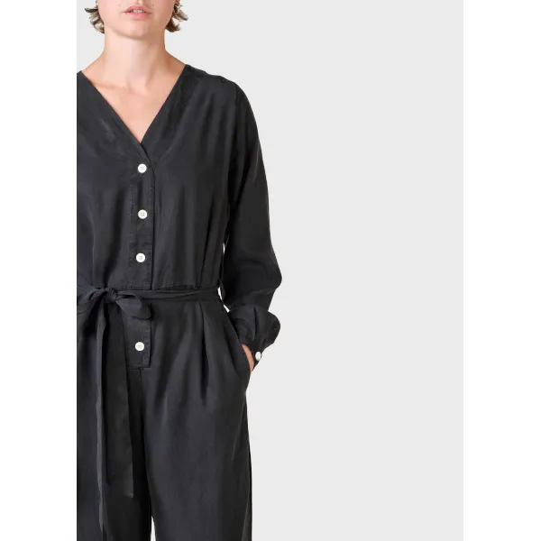 Klitmøller W Marna LS Jumpsuit (black)