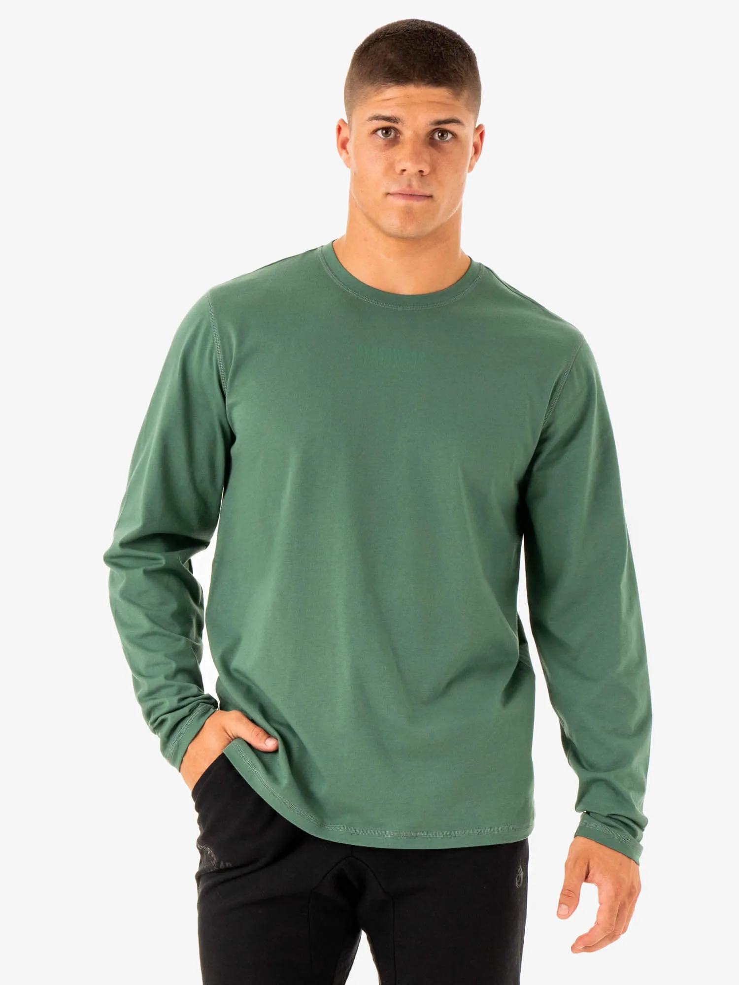 Limitless Long Sleeve T-Shirt - Forest Green