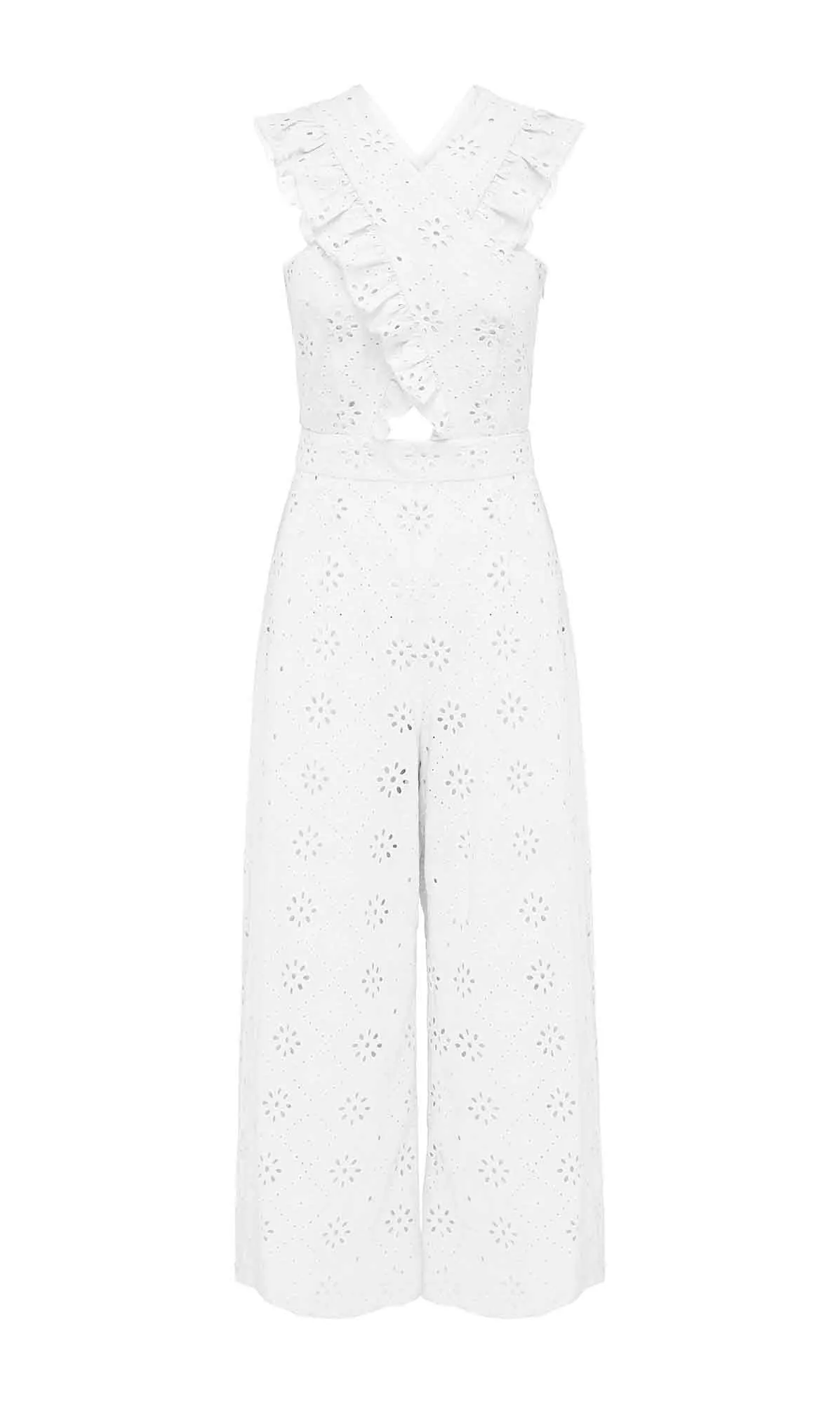 Limonada Jumpsuit- White