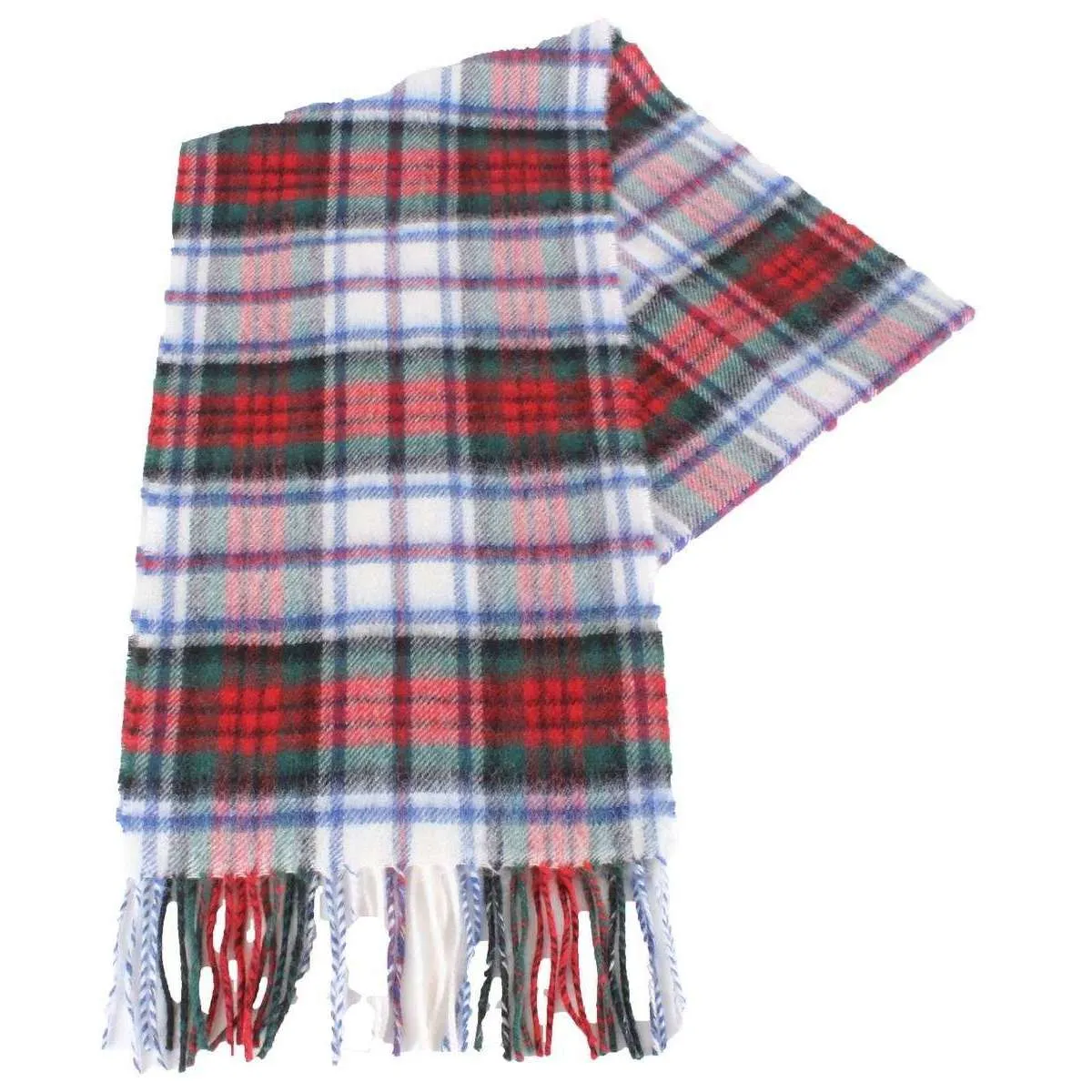 Locharron of Scotland Bowhill Macduff Dress Modern Lambswool Scarf - Multi