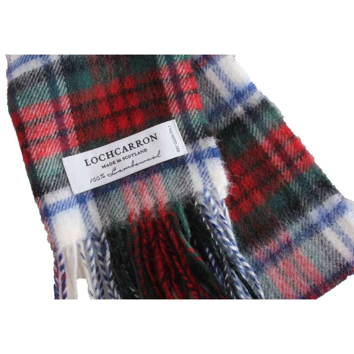 Locharron of Scotland Bowhill Macduff Dress Modern Lambswool Scarf - Multi