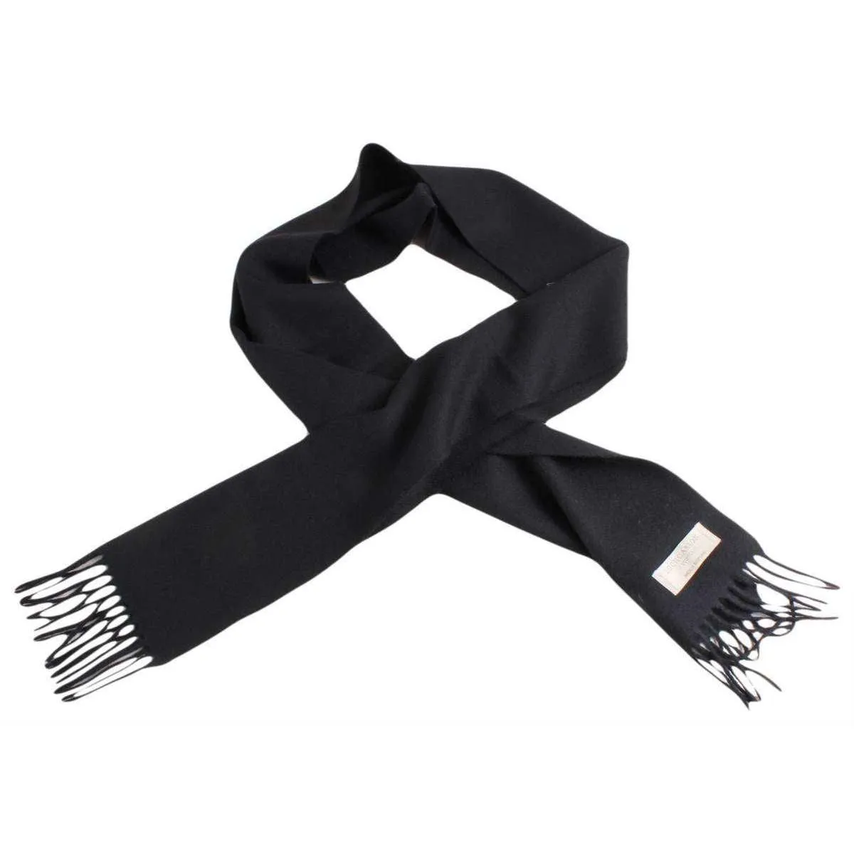 Locharron of Scotland Lambwool Scarf - Black