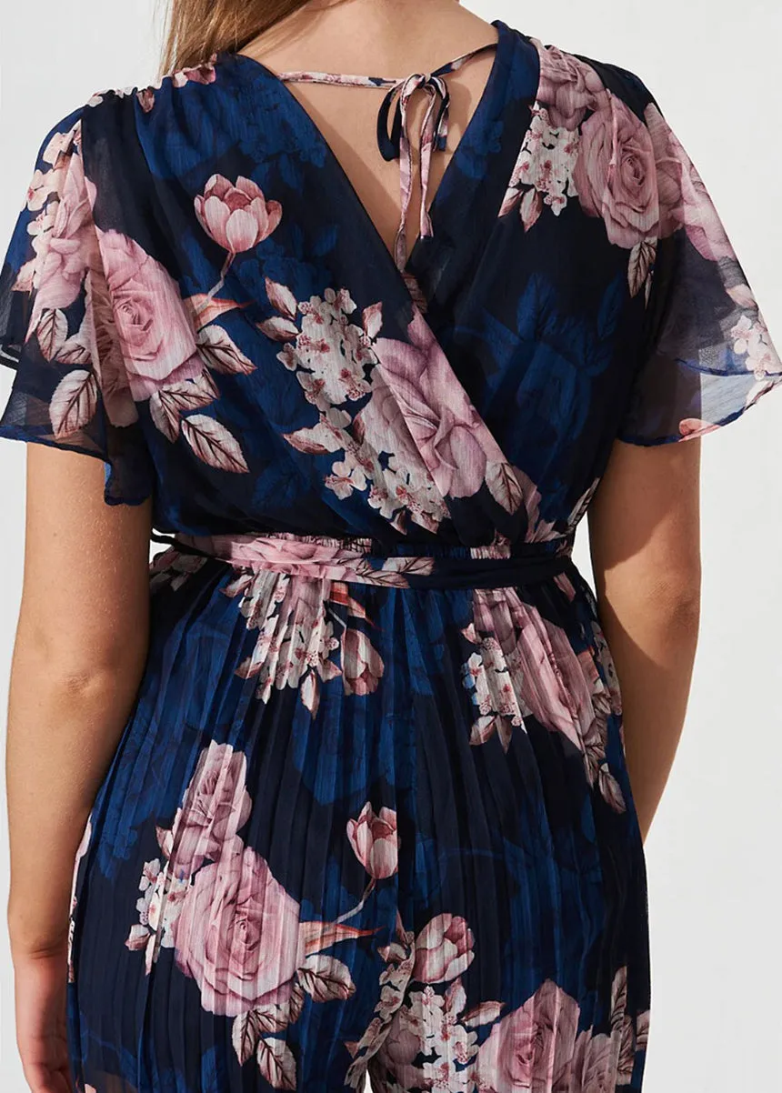 Long Floral Jumpsuit