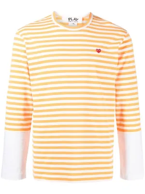 Long-Sleeve Striped T-Shirt