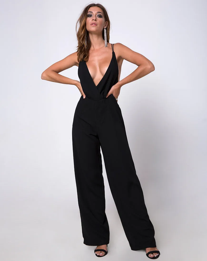 Lorelai Jumpsuit in Black