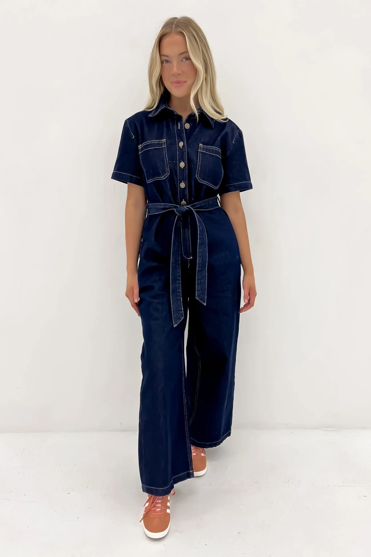 Lorena Jumpsuit Indigo Denim