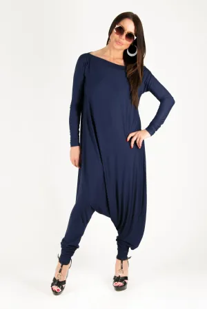 MARLA Long Sleeve Harem Jumpsuit