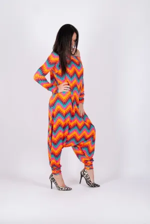 MARLA Strip Harem Maxi Jumpsuit ON SALE