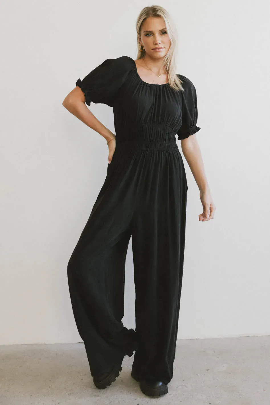 Marnie Elastic Waist Jumpsuit