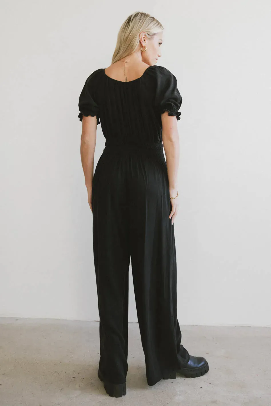 Marnie Elastic Waist Jumpsuit