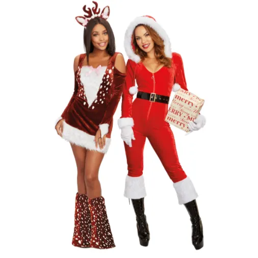 MS CLAUS WOMAN COSTUME