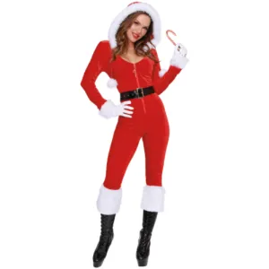 MS CLAUS WOMAN COSTUME