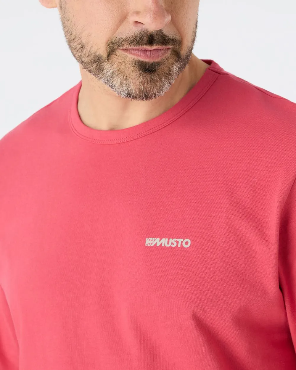 Musto Mens Marina Long Sleeve Logo T-Shirt