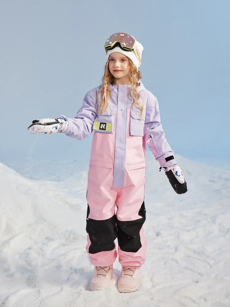 NANEND Kids Alpine Explorer Ski Jumpsuit