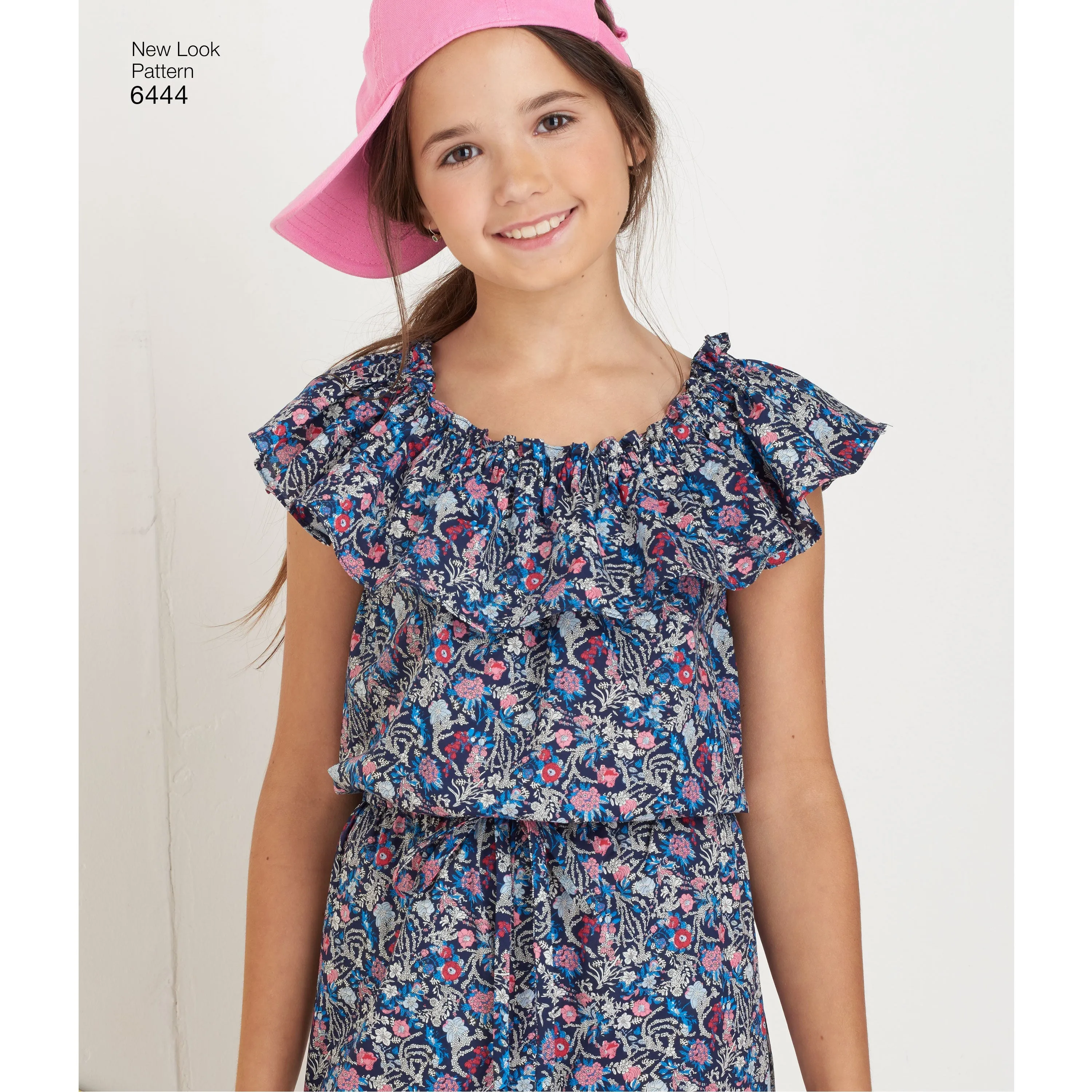 NL6444 Girl's Dress and Jumpsuit in Two Lengths