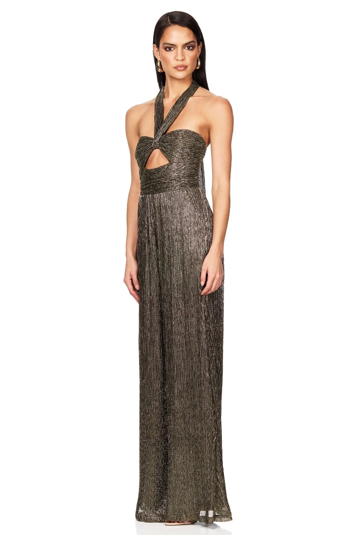 Nookie Spellbound Jumpsuit - Black/Gold