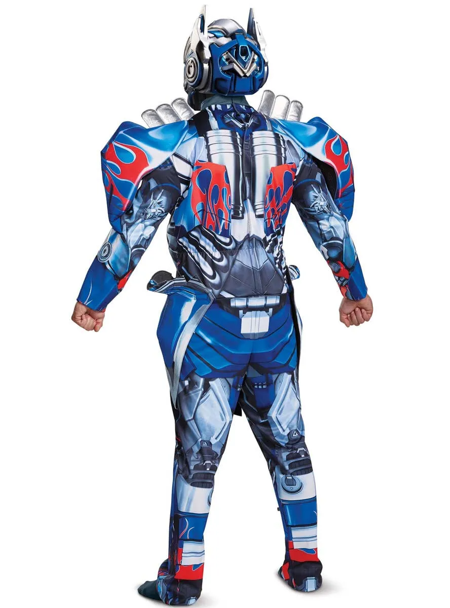 Optimus Prime Mens Deluxe Plus Size Transformers Costume